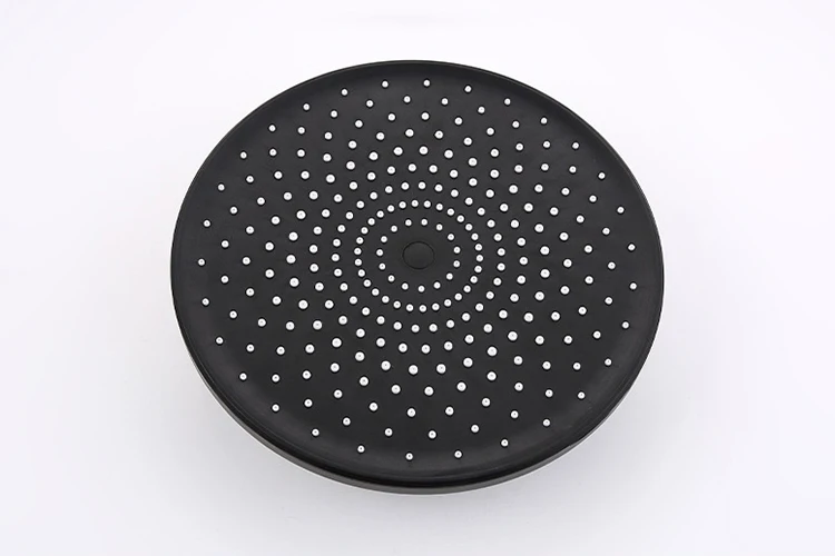 Juego de mezclador de sistema de ducha tipo lluvia para baño expuesto montado en la pared con función de 4 vías