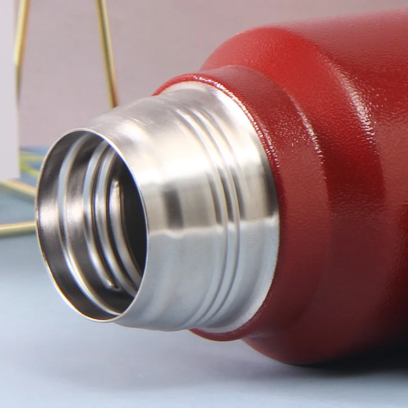 Large Capacity  Classic  Vacuum Flask Double Wall Thermo Thermal Stainless Steel Water Bottle