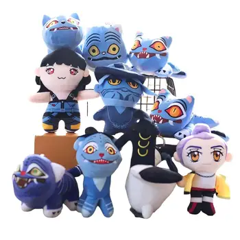 Hot Kpop Demon Hunters Stuffed Animal Plush Toys Super Soft Polyester with PP Cotton Filling Washed Technique for Stress Relief