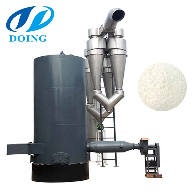 Industrial Flash Dryer Machine for Cassava Flour Processing Adopts Airflow Drying System