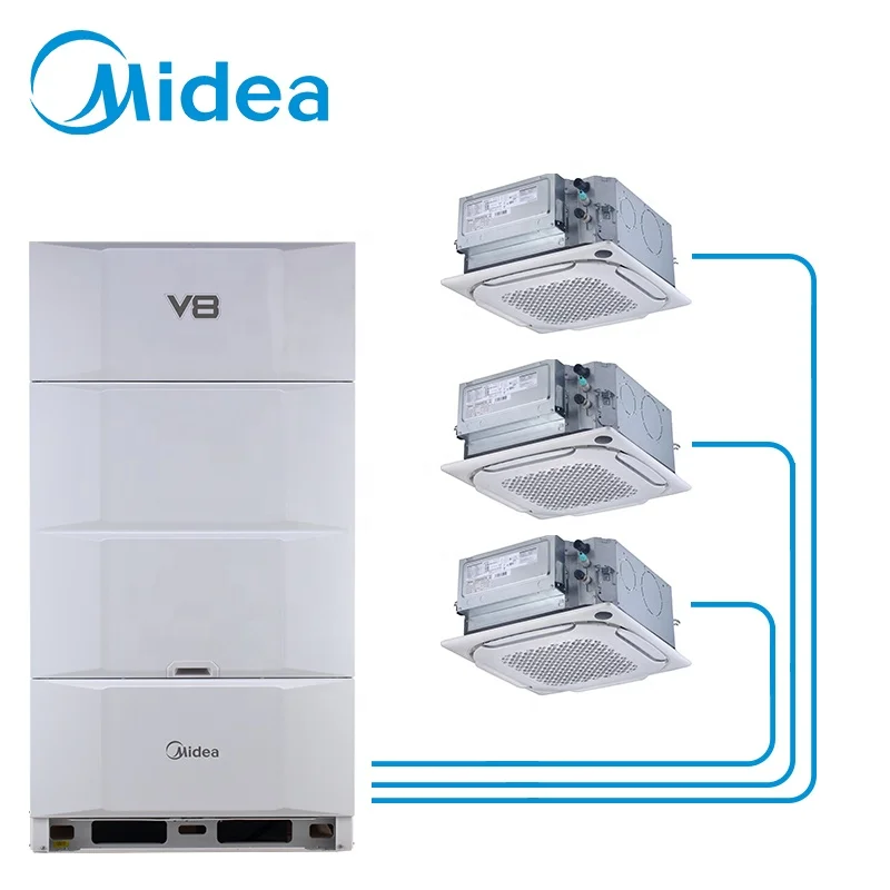 Midea V8 Low Standby Power Consumption 28KW Floor Vrv Central air Conditioning Standing General Vrf System air Conditioner