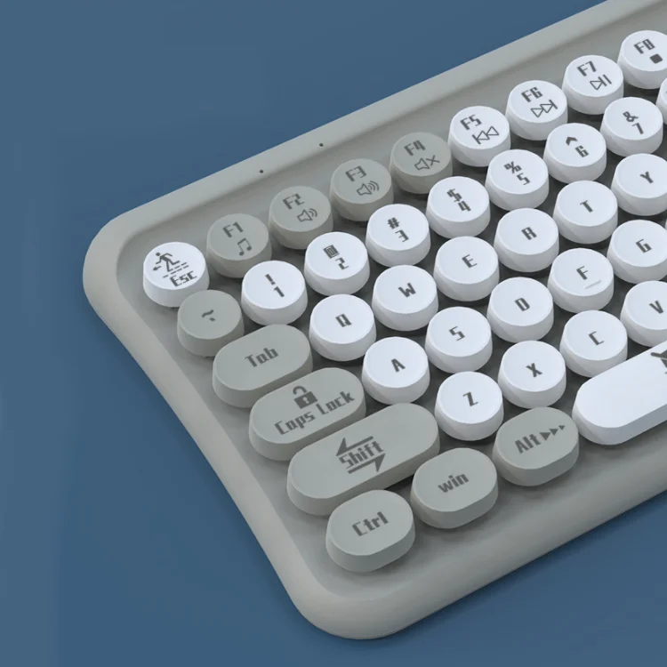 2.4g Wireless Gaming Keyboard And Mouse 85 Key For Pc Mac Laptop