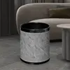 10L High-Grade Grey Marble with Black and Gold Trim