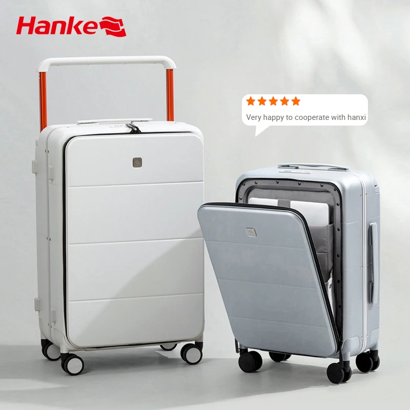 Alibaba.com: Hanke H9862 Wide Handle Suitcase, Lightweight PC