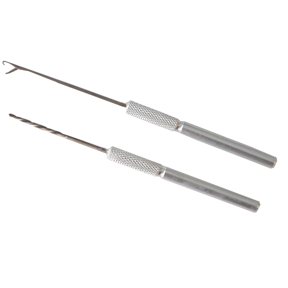 Baiting Needle Set Carp Fishing Rigging Bait Needle Kit Tool Drill Tackle 
