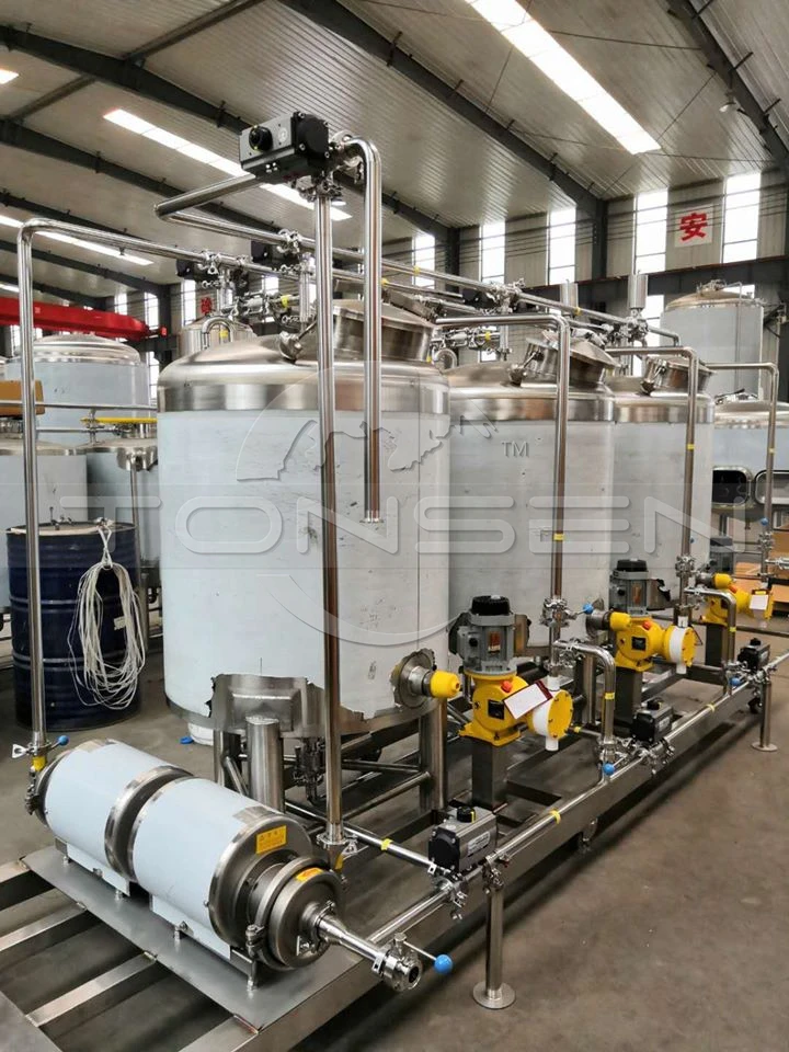 Портативное мини оборудование для чистки cip 100 литров 50 литров оборудование для пивоварения