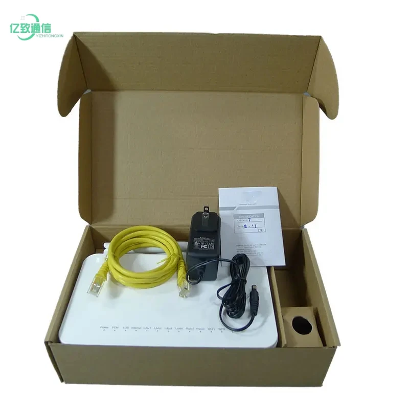 ZTE F660 Router - 4GE, 2ports, 300M 2.4G Wifi Gpon Fiber Optic