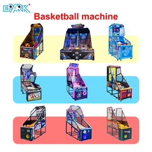 Coin Operated Indoor Amusement Center New Electronic Basketball Machine Factory Direct Street Basketball Arcade Game Machine