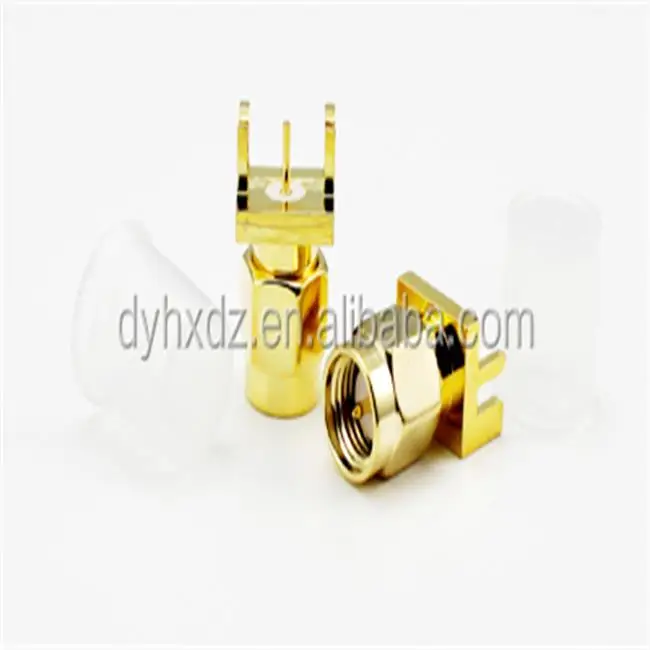 rf connector SMA plug male connector for PCB 8x9