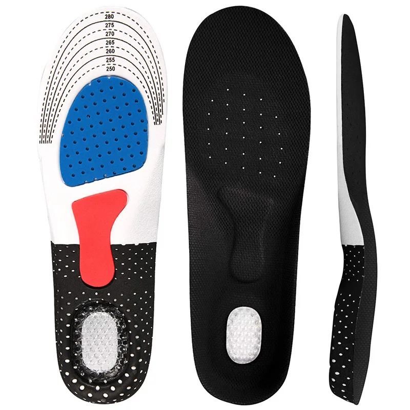 Silicone Sport Running Gel breathable honeycomb insole