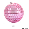 Clous en corne rose 6 cm