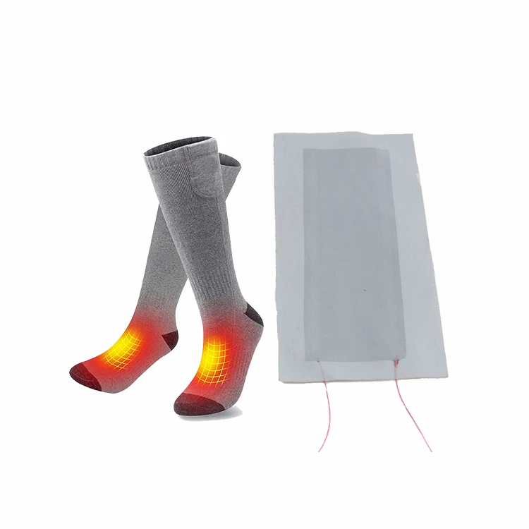 Factory Custom Flexible Heating element Washable Wear-resistant  Heating Sheet for Jacket and Vest