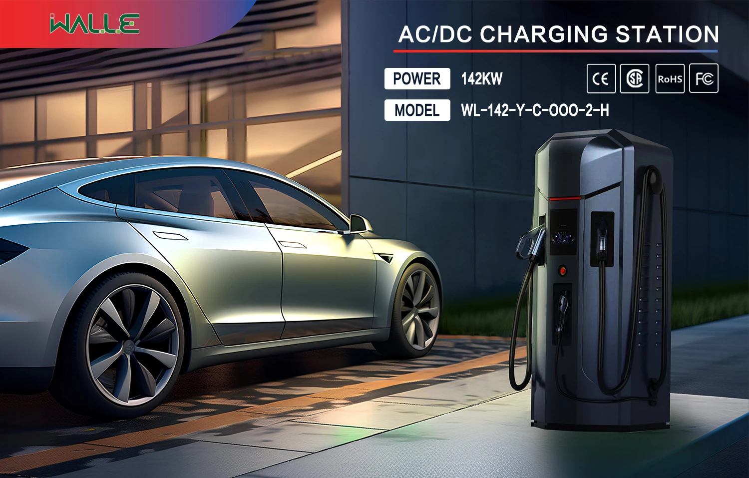 Factory Ev Dc Charger Electric Car Charging Station Fast Dual Kw Kw Ev Charge Stations Car