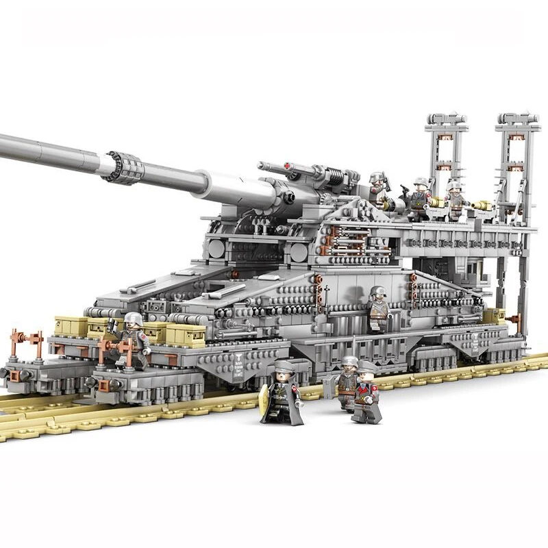 German super-heavy railway gun Dora (Schwerer Gustav) Poster for