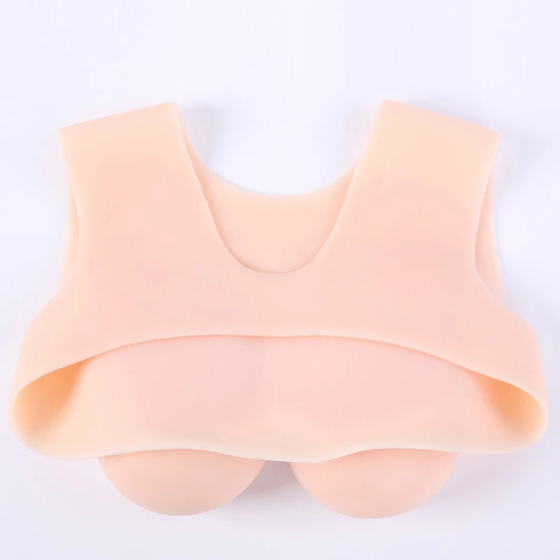 Transgender Cosplay Mastectomy Prosthesis Silicone Breast Form Boobs Crossdresser Artificial