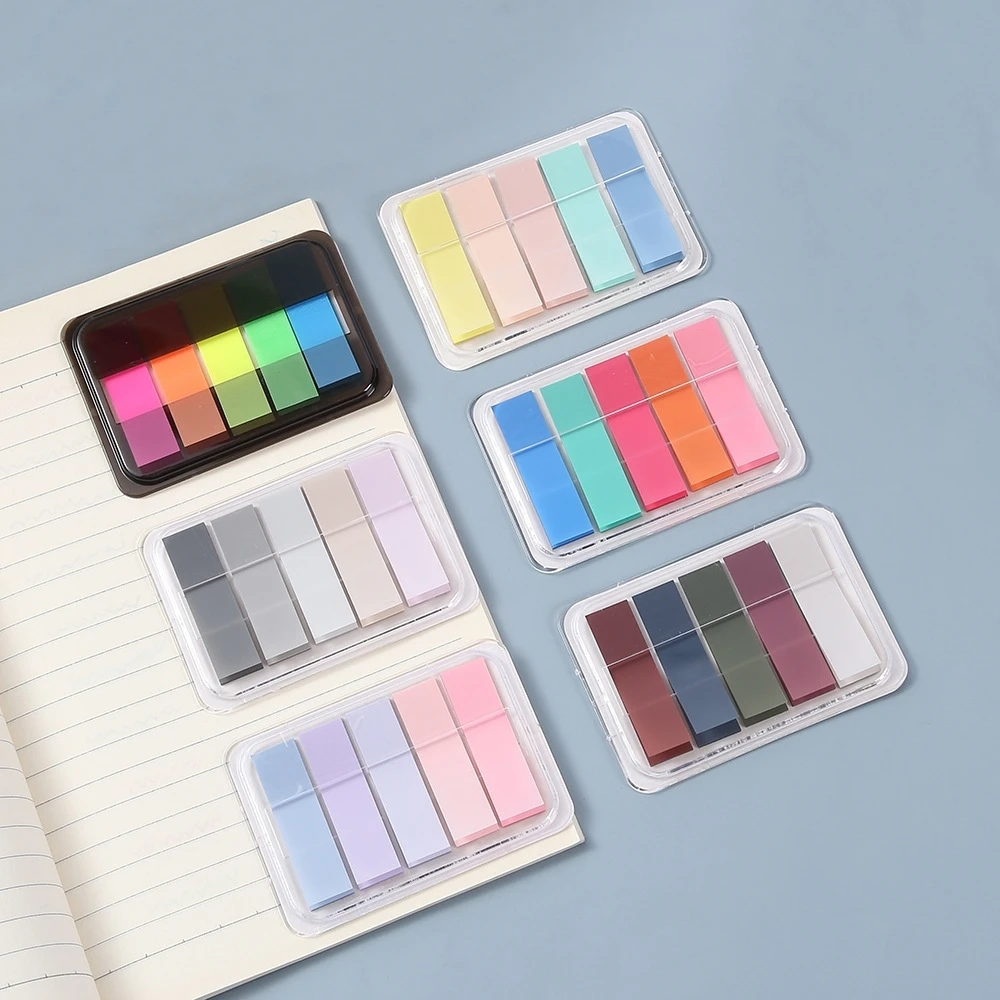 600 Sticky Tabs Marque-page Adhésifs - 30 Couleurs Morandi & Vintage - Étiquettes Index Pour Carnets, Livres, Bureau