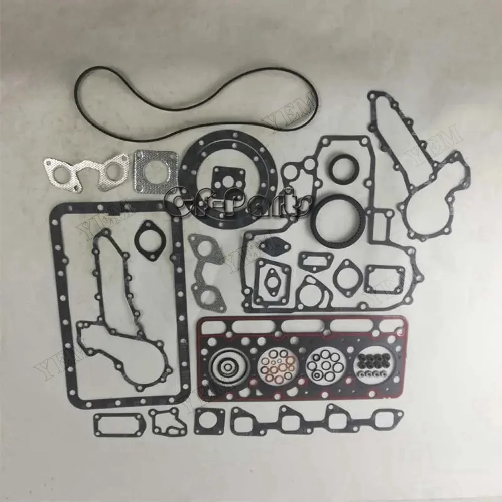 Overhaul Gasket Kit 07916-27750 for Kubota Engine V1903 Tractor L3600DT L3710HST L3710 Excavator KX151 K101