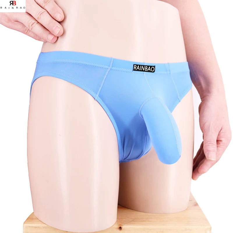 Factory Direct Selling Elephant Nose Shape Fancy Thong Big Size Custom Service Underwear Sexy Hot Erotic Gay Men's Boxer Briefs