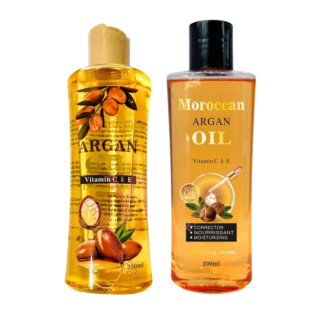 OEM/ODM Pure Relaxing Natural Nourishing Organic Argan Essential Body Whitening Oil For Skin Care Hair