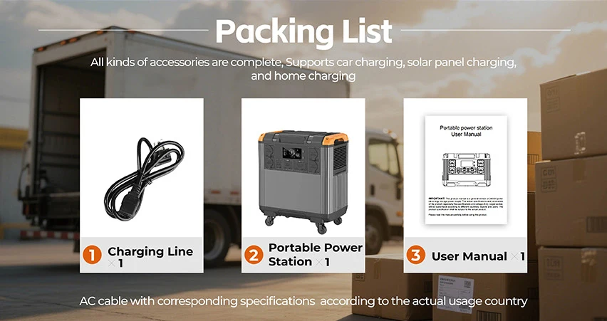 5376Wh Capacity Portable Power Station with MPPT Controller and Multiple Charging Options Solar Generator