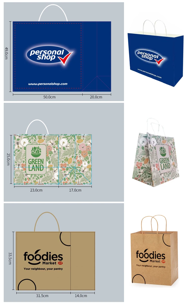 Wholesale Kraft Paper Bag Black Gift Shopping Paper Bag With Logo For