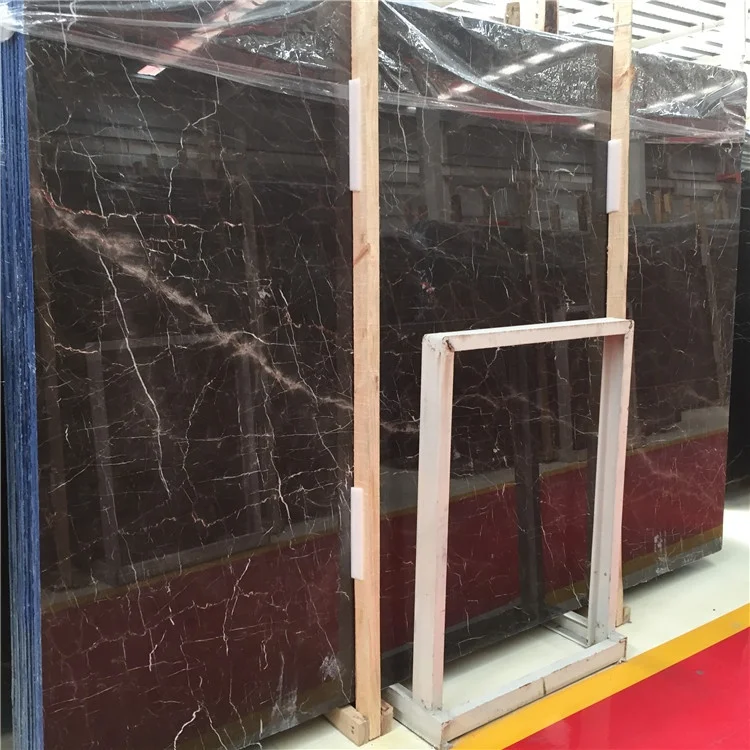 product china saint laurent brown slab tile marble-4