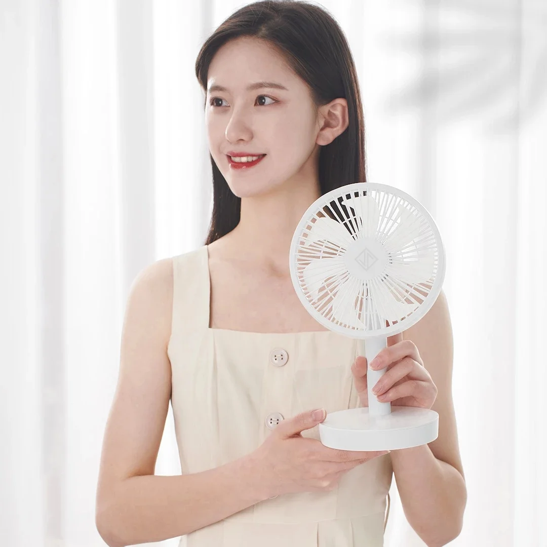 jipin desktop fan white