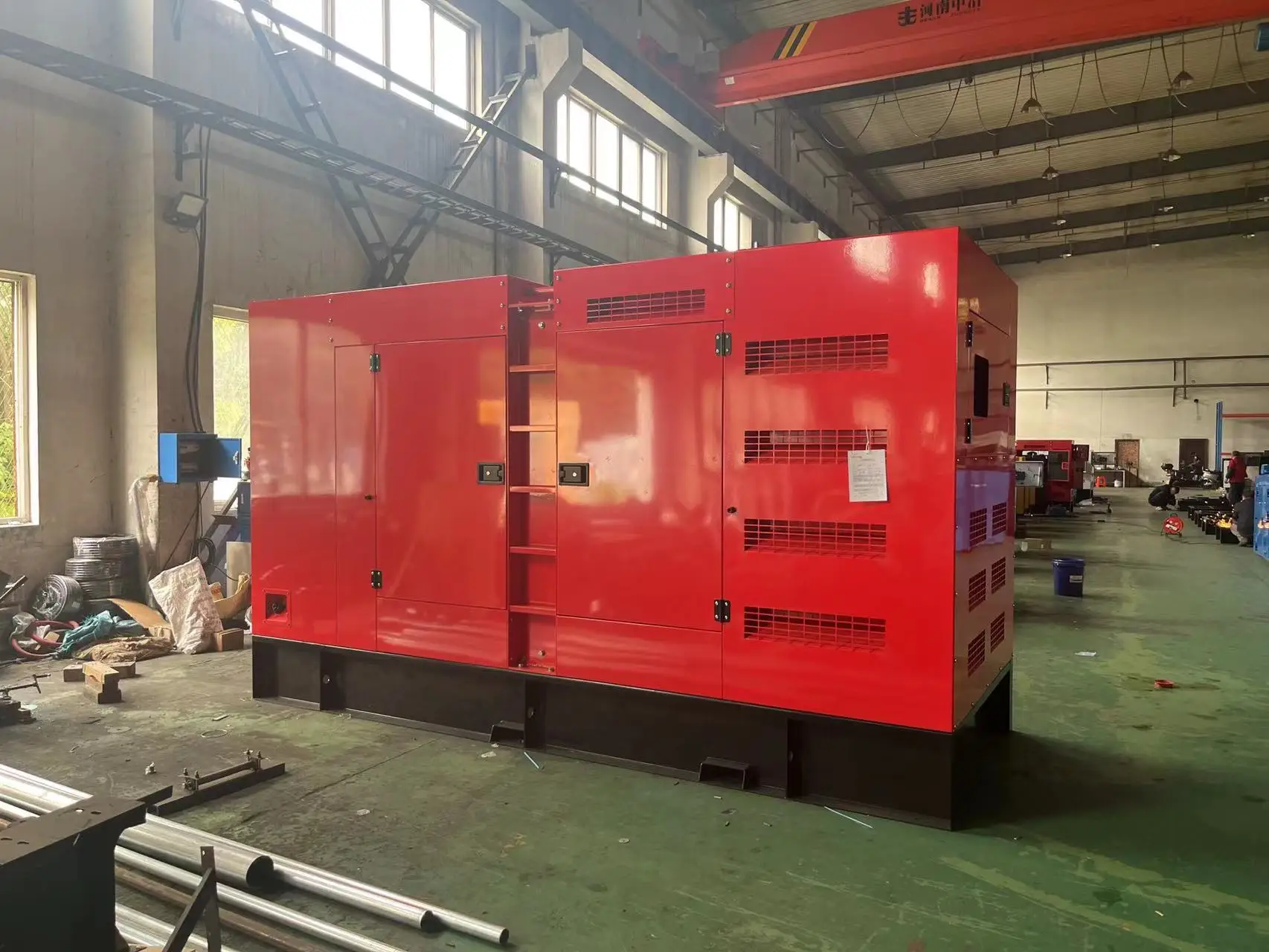 Rust Proof Denyo Design Super Silent 125kva diesel Generator Set  100kw Power Generator Made in China