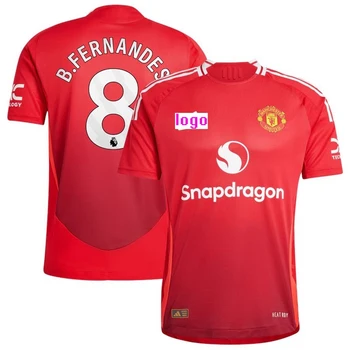 Manchesters United Wholesale Football Jersey Shirt Club Home Custom Soccer Jersey Clothing High Quality Uniform Adult Away 24-25