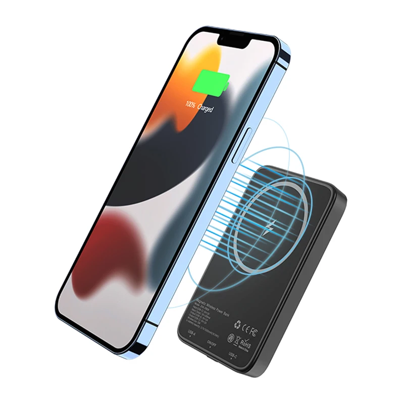 2022 New Product 3 in 1 Portable Solar Mobile Power Bank Mini Portable Charger for Smart Phone for Earbuds Case