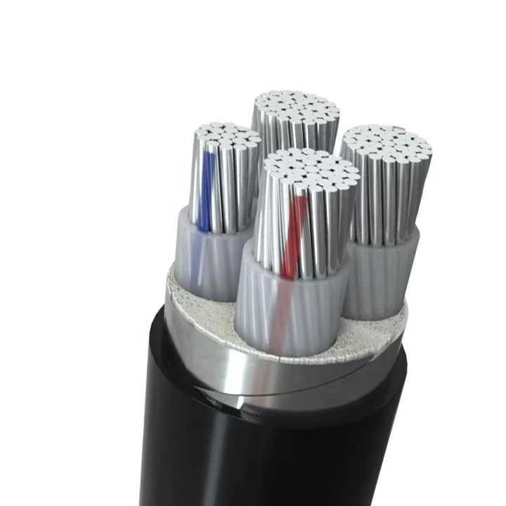 0.6/1kv Xlpe isolamento in Pvc guaina Multicore cavo in alluminio conduttore di costruzione di dimensioni personalizzate