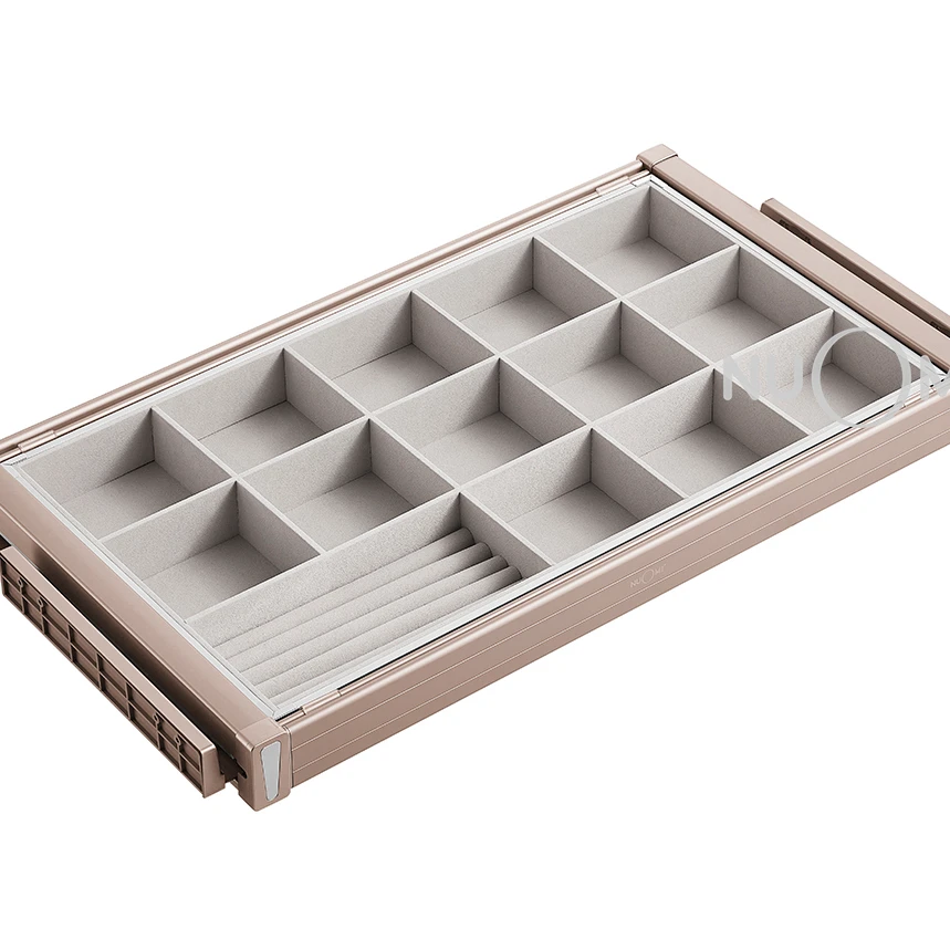 Nuomi Sliding Storage Jewelry Drawer for Closet with Soft Close