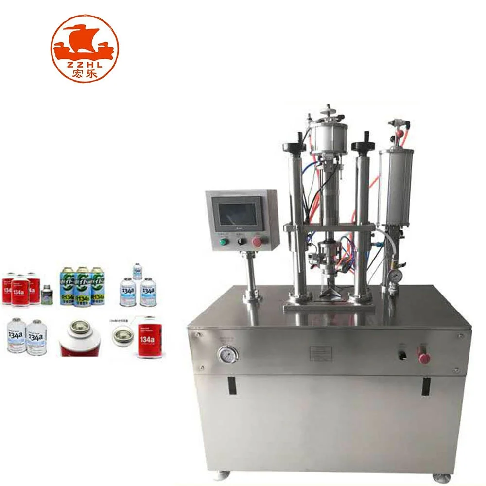 Безмасляная машина для наполнения свежим воздухом/кислородом аэрозольный баллончик запечатывания