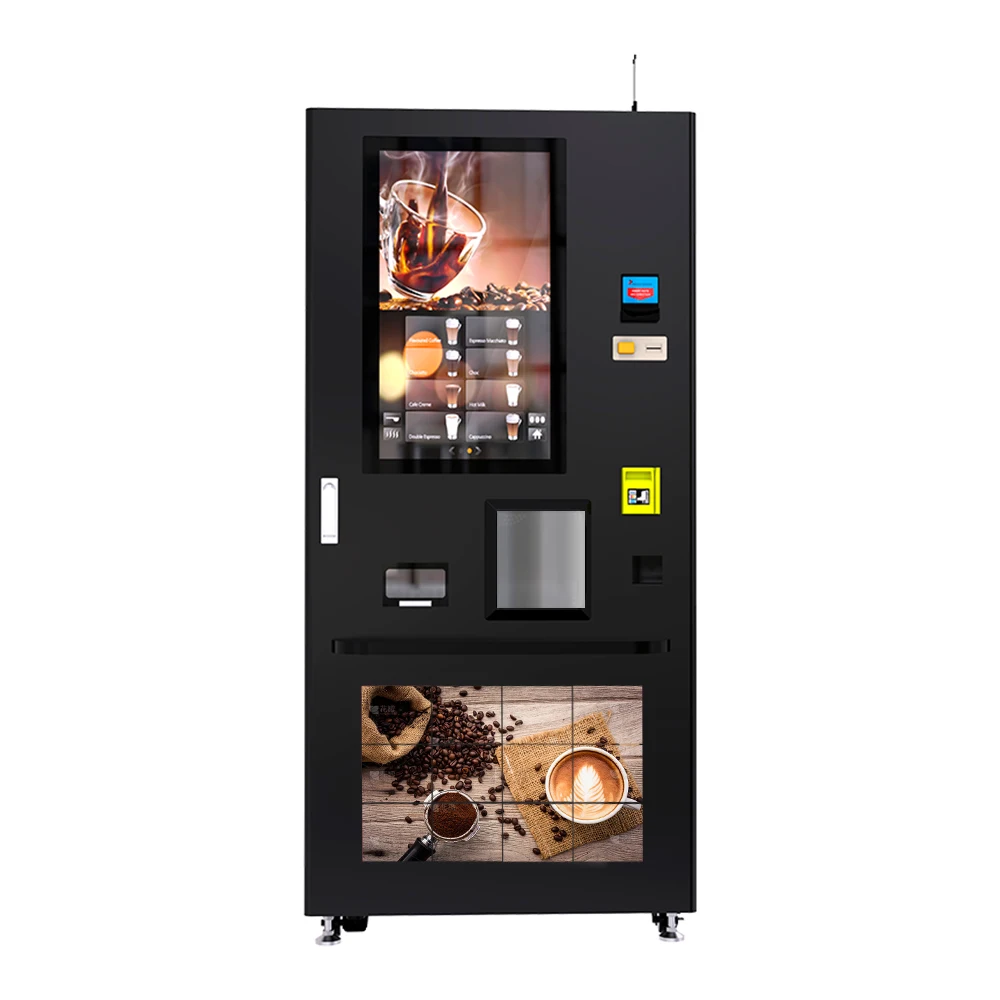 32 Inch Touch Screen 16 Kinds Of Iced Hot Espresso Fresh Ground Fully ...