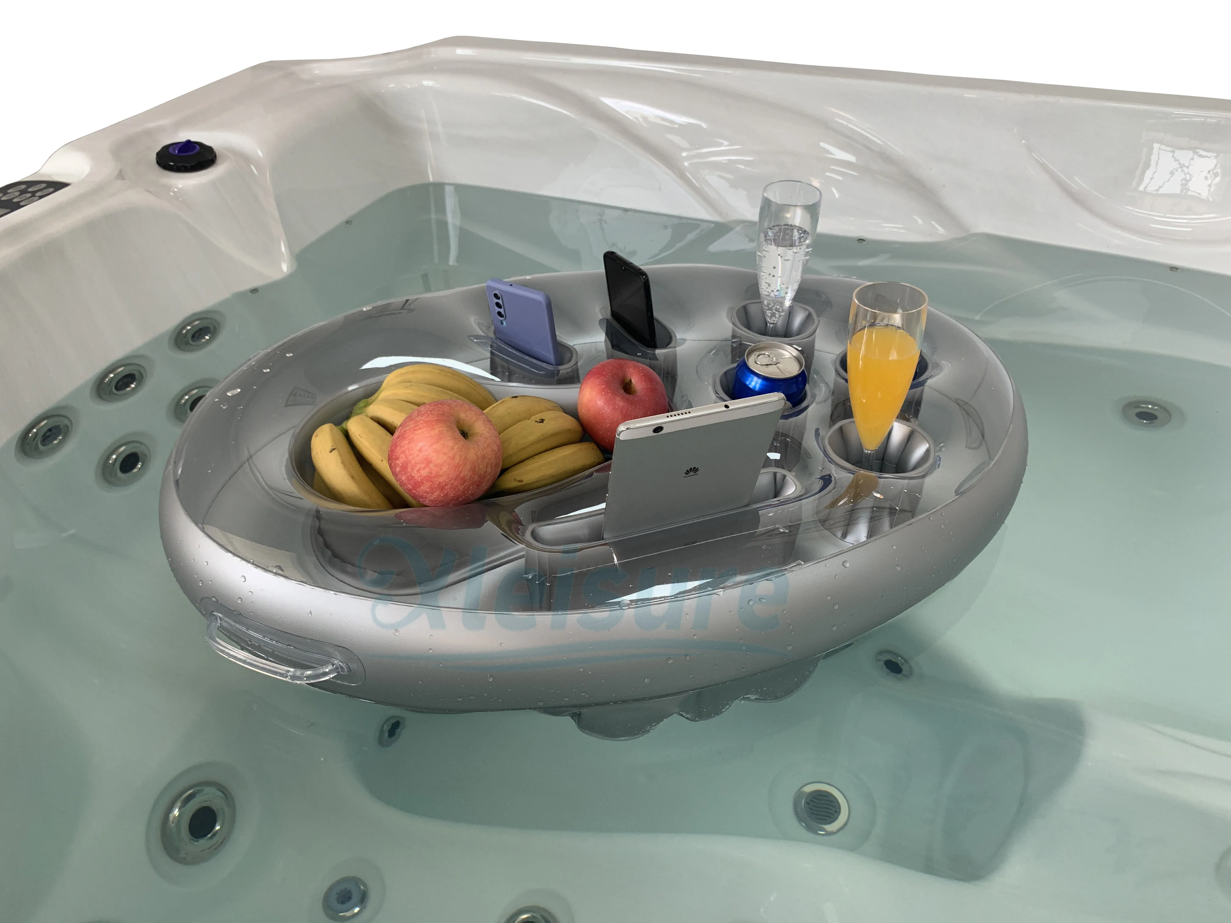 Outdoor Spa Pool Accessories,Inflatable Floating Bar,Hot Tub Tray With
