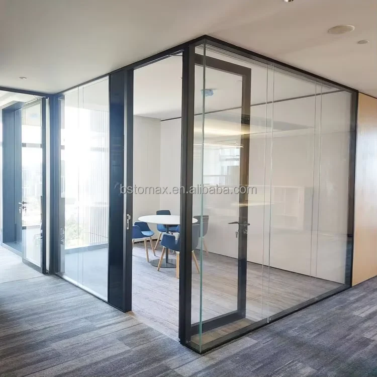 Operable Glass Wall Removable Acoustic Foldable Partition Wall With ...