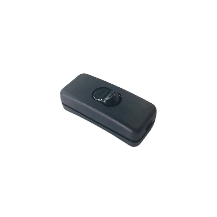 303 Double  Pole  Cord in Line Switch with Black Color