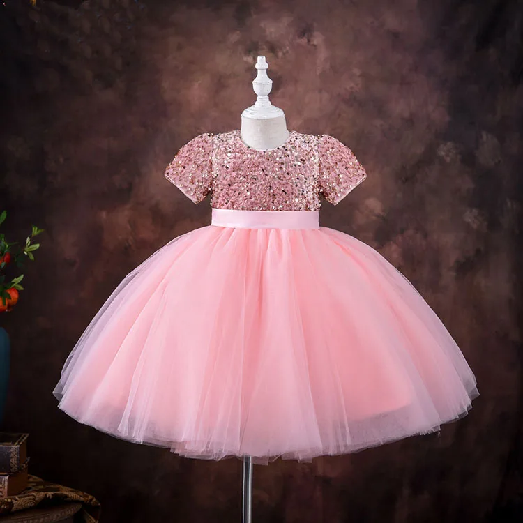 Vestidos de Fiesta de flores para niñas de a años, vestidos de princesa esponjosos de fantasía