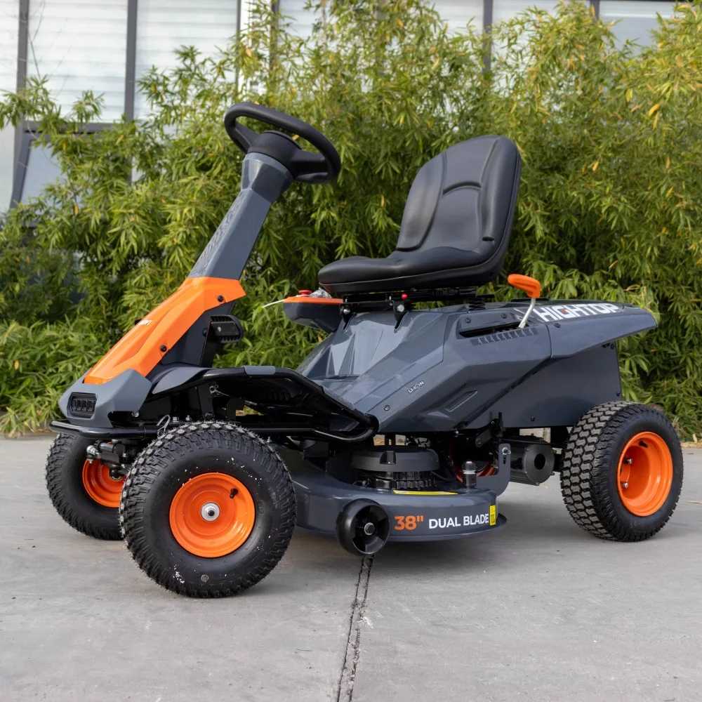 China Wholesale Ride on Electric Lawn Mower High-Quality Gasoline Ride on Lawn Mower Grass Lawn Tractor Mower for Sale