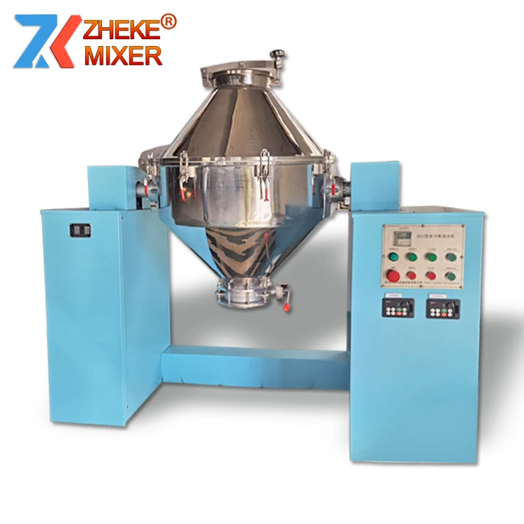 Automatic High Speed Dispersion Blending Mixer Protein Coffee Milk Tea Microelement Fine Powder Mixing Equipment