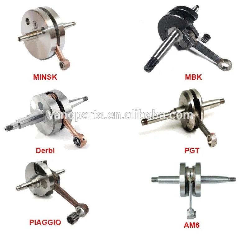 Двигатель мотоцикла CB250, коленчатый вал в сборе