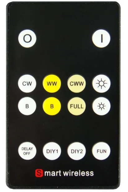 PWM RF Dimming DC12V DC24V Synchrouns Control 30A Dual White CCT LED Strip Dimmer