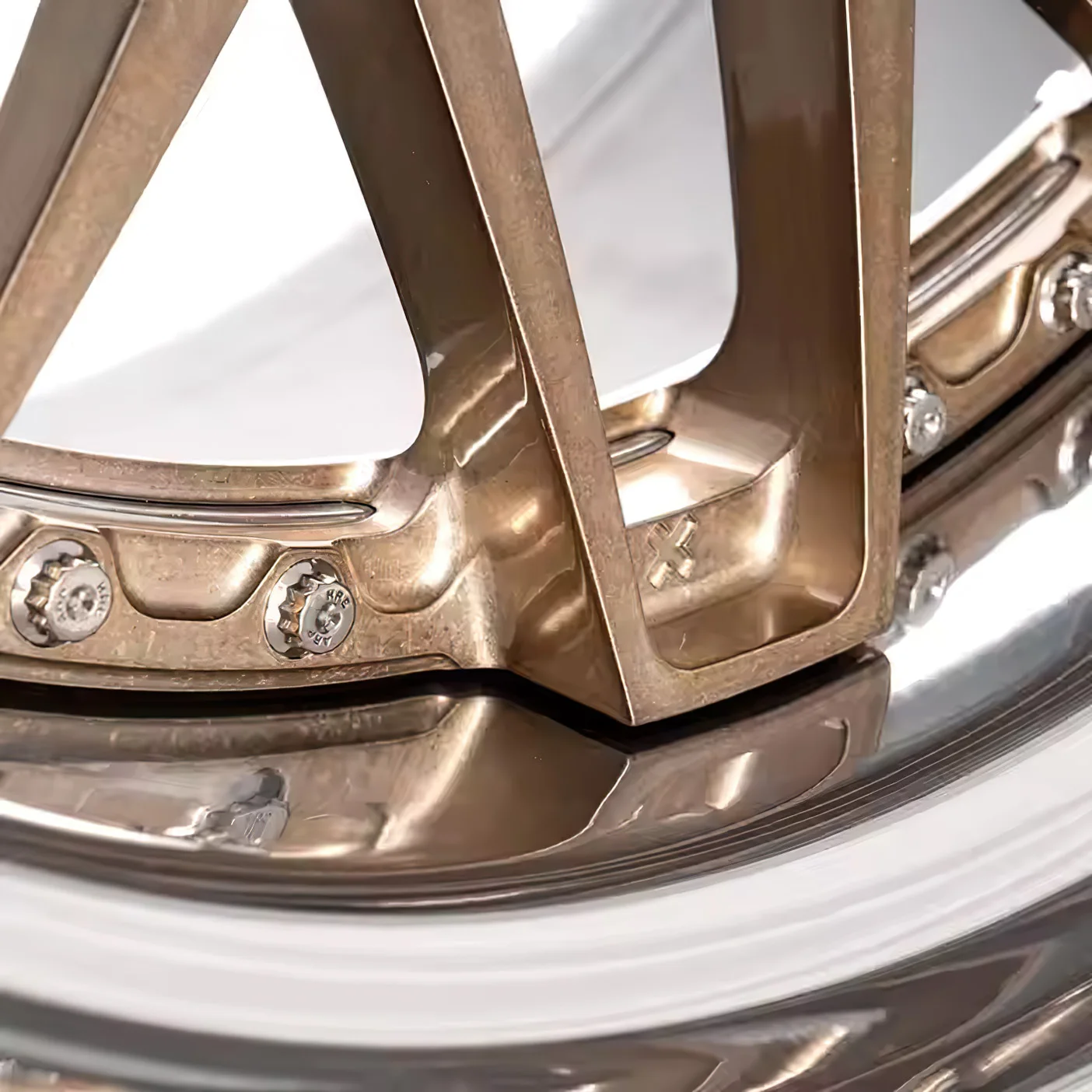 XL 3-Piece Hot Sale Customized Forged Off-road Car Wheels Rim 17-26 Inch Bronze Deep Dish Aluminium Alloy Wheels for Toyota Jeep - Image 4
