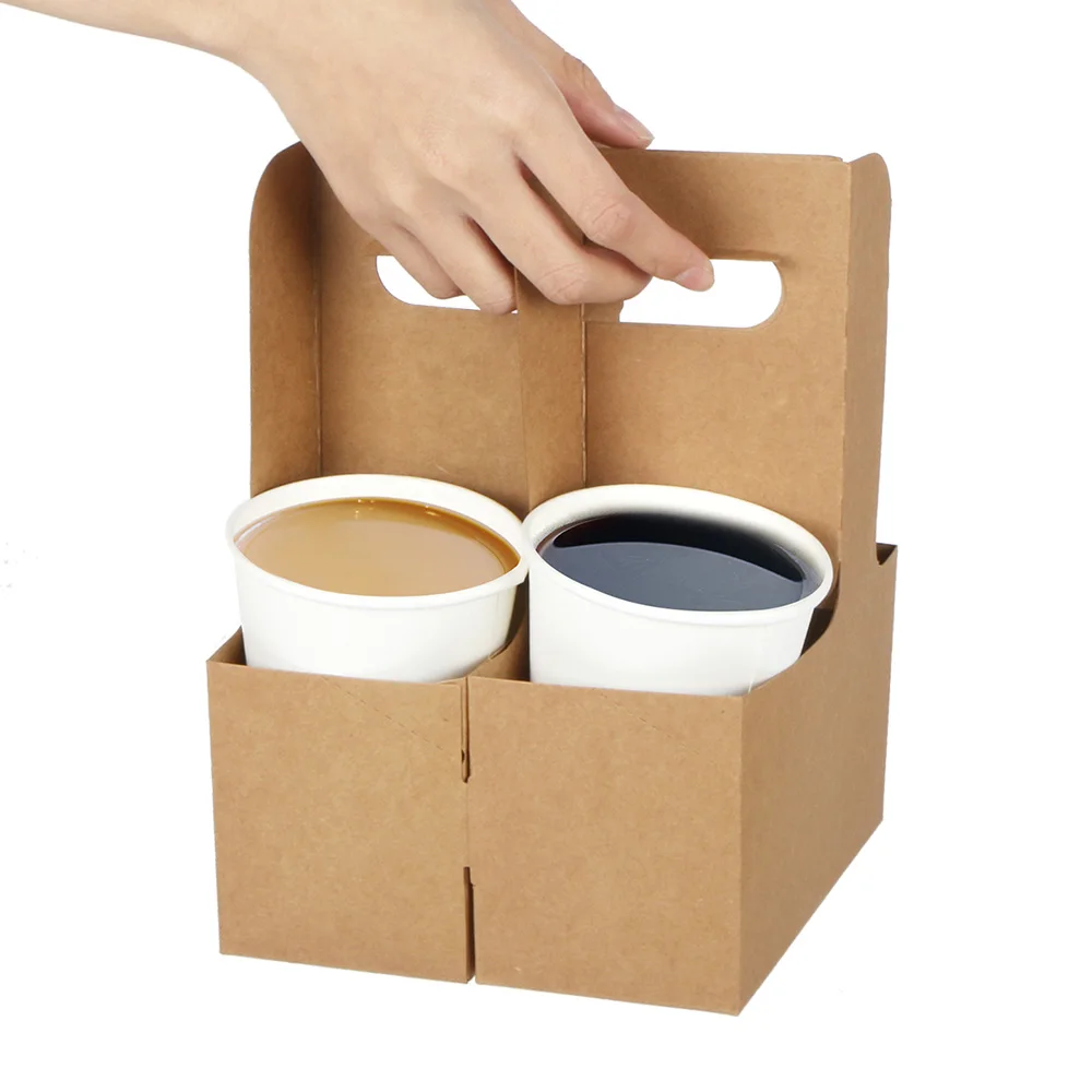 Disposable Paper Coffee Cup With Lid Cover - Eco-friendly Tea Cup