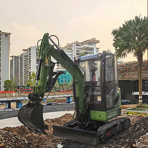 Factory Price Chinese Cheap Price Hydraulic Small Micro Crawler Bagger Digger Diesel 1.5 Ton Mini Excavator