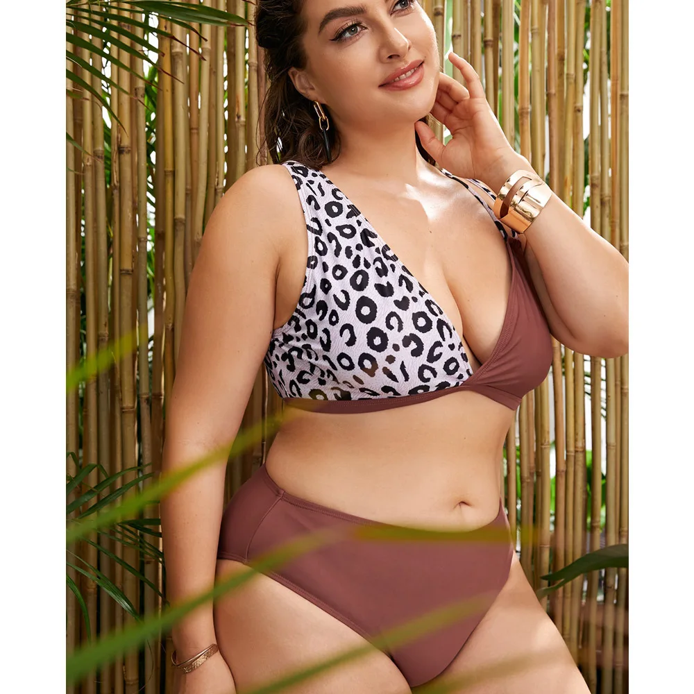 2022 new sexy lace up women's split swimsuit with bra wholesale Eco Friendly Recycled Nylon Swimwear