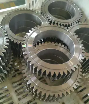 Wholesale High Quality Crown and pinion gear customized size steel hypoid gear for railway