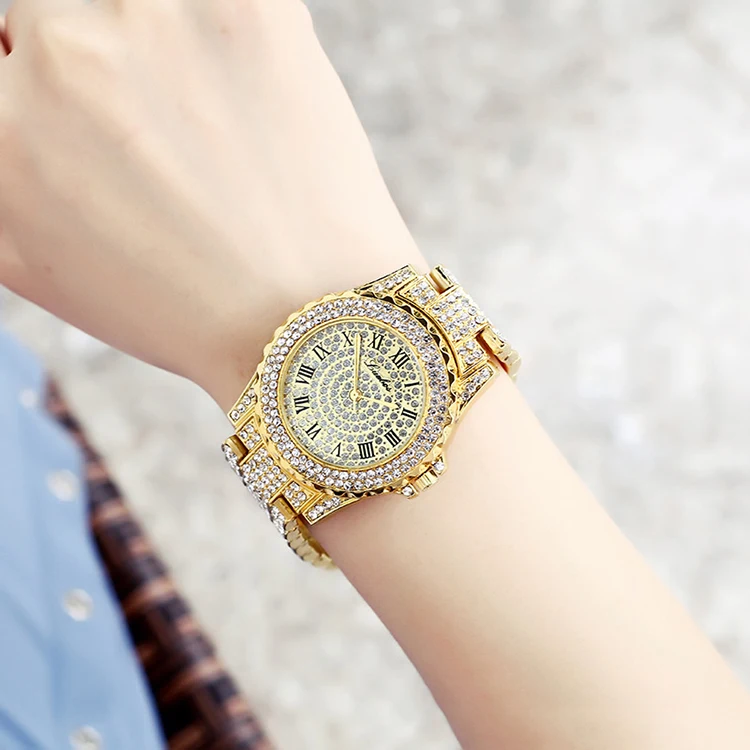 China Supplier High Quality online 2022 Hot Sale Products Most Popular Luxury Diamonds Rhinestone Women Watches Wrist Watch