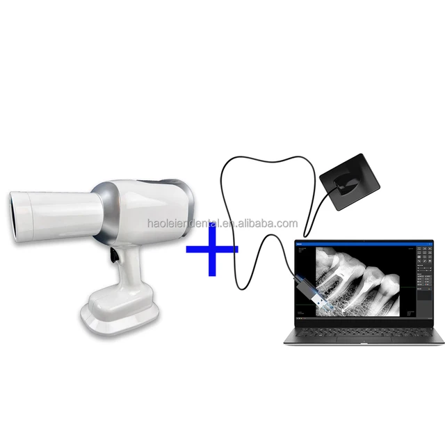 High Frequency Dental X Ray Unit Portable Dental X Ray Machine With Digital Intra-Oral RVG Sensor Equipment Kit