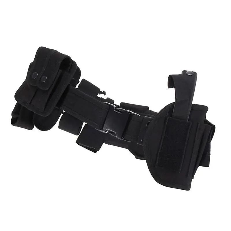 Tactical Multifunctional Security Belts Outdoor Training Utility Kit Detachable Duty Belt with Pouch Set Modular Equipment